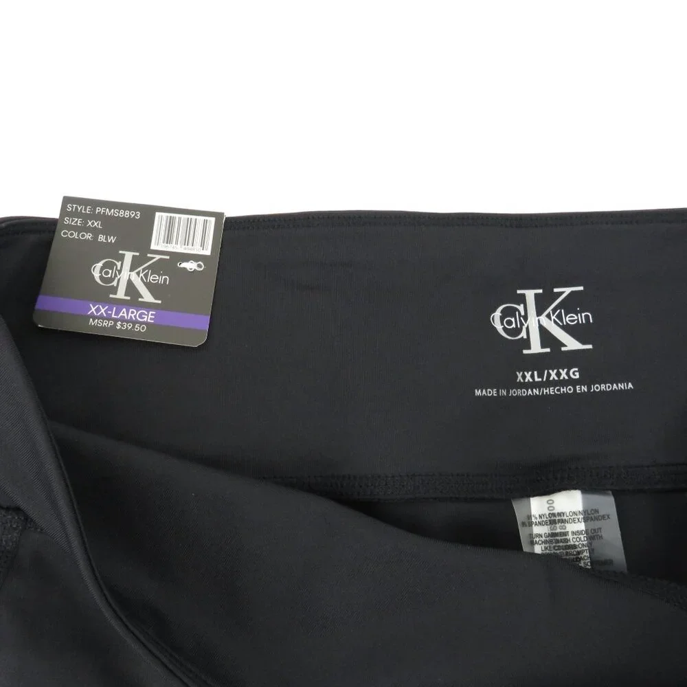 Calvin Klein Women's High-Waisted Bike Shorts XXL Black NWT $39.50 - Picture 4 of 5